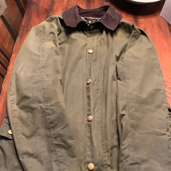Barbour Large Sylkoil Bedale Waxed Jacket - Picture 2 of 2